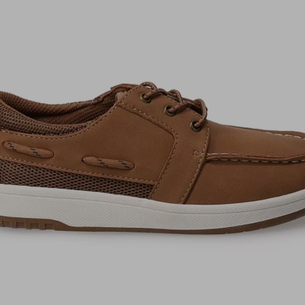 Sonoma Brown Kids Moccasins - Picture 2 of 8